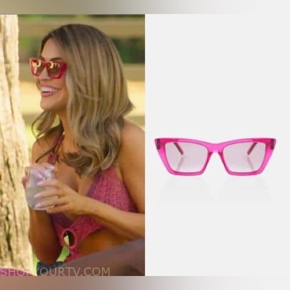 SAINT LAURENT PARIS 53MM Cat-Eye Sunglasses Pink - Picture 8 of 10